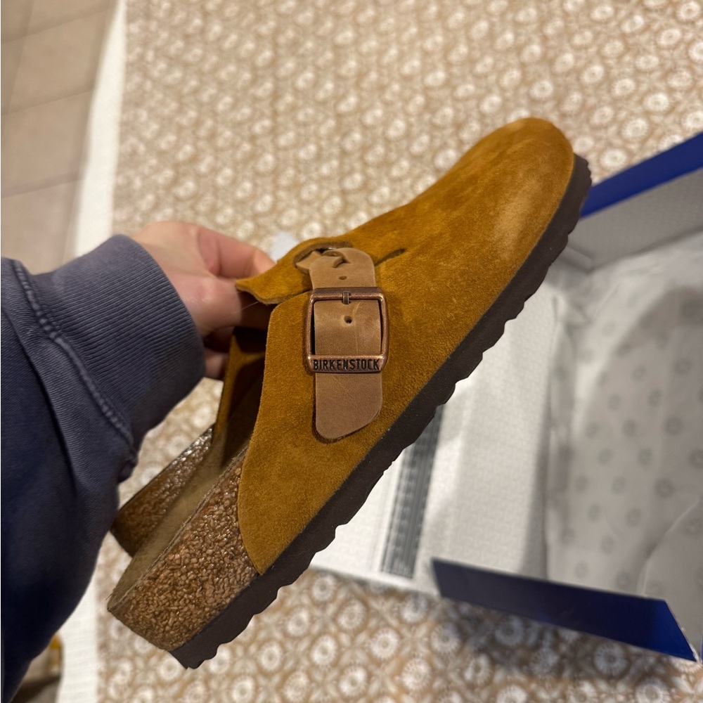 New in Box Birkenstock Braided Boston Mink 40 - Picture 8 of 10